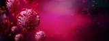 Fototapeta  - Coronavirus Covid-19 background - 3d rendering