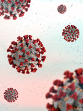 Coronavirus, Corona, MERS, SARS Covid-19 Virus Under Microscope