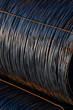 Draht Rolle Coil Struktur Linien Stahl Eisen Rost Oxidation Korrosion Grafik HIntergrund Industrie Sauerland Deutschland Iserlohn Bahnhof Transport Tradition Kabel Verarbeitung Produktion