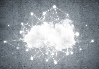wireless technologies for connection and sharing data as abstract concept