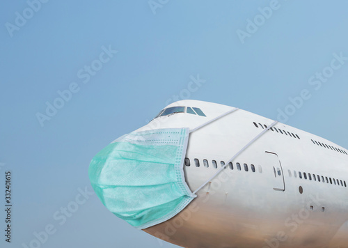 Download Airplane Wearing Face Hygienic Mask For Protection Outbreak Spreading Coronavirus Covid 19 And Air Pollution Dust Pm2 5 Coronovirus And Air Pollution Dust Protection Concept Buy This Stock Photo And Explore Similar PSD Mockup Templates