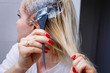 © Angelov - The process of hair coloring,hair coloring,Hair Colouring in process,Woman gets new hair colour,Hair Colouring in process
