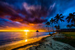 Beautiful sunrise on Oahu