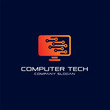 © i.d99d - Pixel Computer Technology Logo template designs, computer Service logo template designs