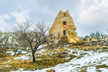 Sticker - The rock churches of Goreme, Cappadocia, Turkey