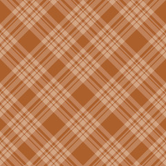 Seamless pattern in exquisite bright brown colors for plaid, fabric, textile, clothes, tablecloth and other things. Vector image. 2