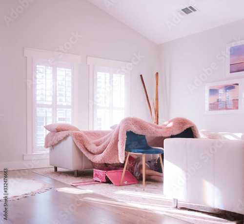 Fotografía Kid's Fort in Modern Living Room