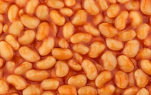 Baked Beans In Tomato Sauce Texture Or Pattern