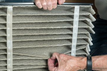 pleated air filter