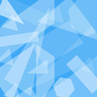 © Inna - Abstract modern geometry white and blue background. Flat. Vector. Eps10