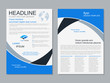 © Ulvur - Modern professional two-sided flyer vector design template