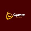 samosa logo design inspiration . samosa logo design template . letter s for samosa logo design . simple minimalist samosa logo