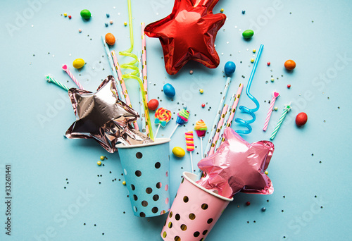 Photographie Happy birthday or party background