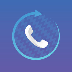 Wall Mural - call recorder logo and icon vector Isolated