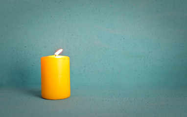 Candle in the dark