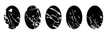 Easter Eggs Black, White With Abstract Splash Ornament For Your Design. Liquid Spatter On Oval Silhouette. Horisontal Format. Aesthetic Spray On Holiday Eggs. The Tradition Of Painting Eggs For Easter