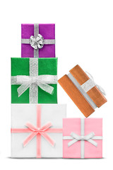 Wall Mural - Group of gift boxes