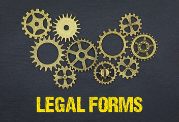 Wall Mural - Legal Forms 