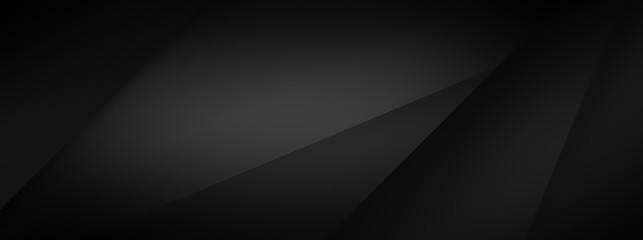 Fototapete - Dark background for wide banner