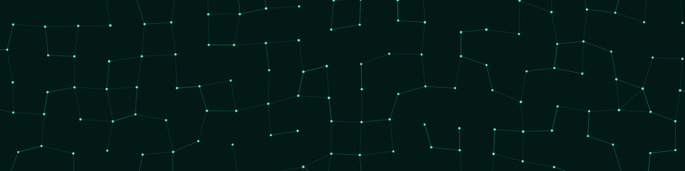 Network Mesh Procedural Art background illustration