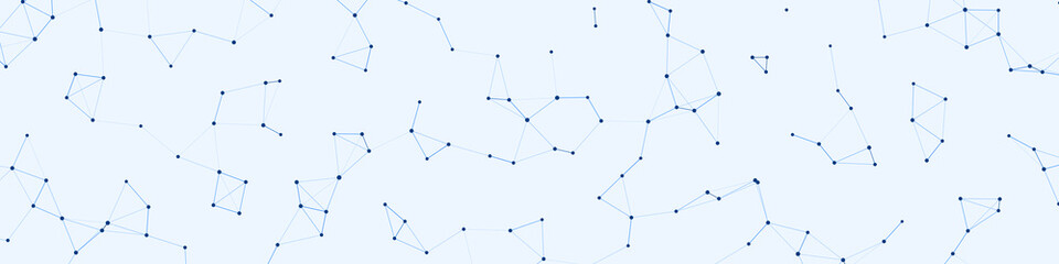 Network Mesh Procedural Art background illustration