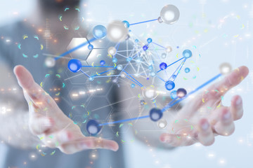 internet net and data digital concept.