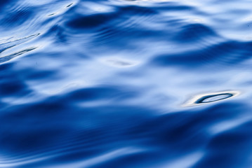 abstract blue ripple