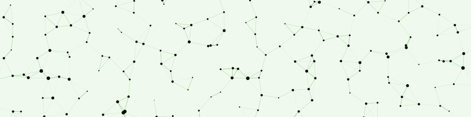 Network Mesh Procedural Art background illustration
