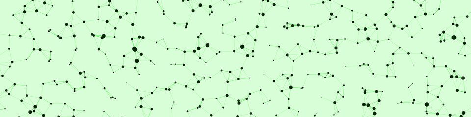 Network Mesh Procedural Art background illustration