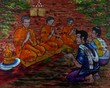 © Kwang Gallery - Art painting  oil  color  , Thailand tradition