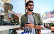 © bobex73 - Young man in shopping looking for presents. Consumerism, fashion, lifestyle concept