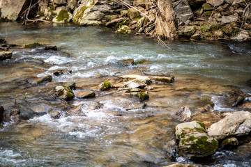 Poster - ROCKY MOUNTAIN STREAM