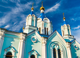 Poster - Korennaya Pustyn, a monastery in Svoboda, Kursk Oblast of Russia