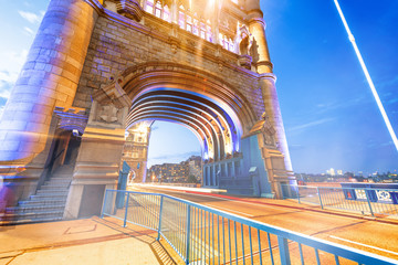 Sticker - Majesty of Tower Bridge in London, UK