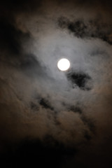 Wall Mural - moon and clouds