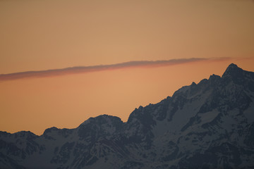 view of mountains