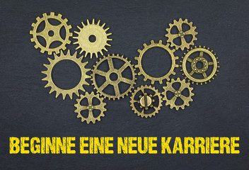 Canvas Print - Beginne eine neue Karriere 