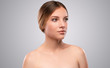 © kegfire - Charming bare shouldered woman with radiant skin
