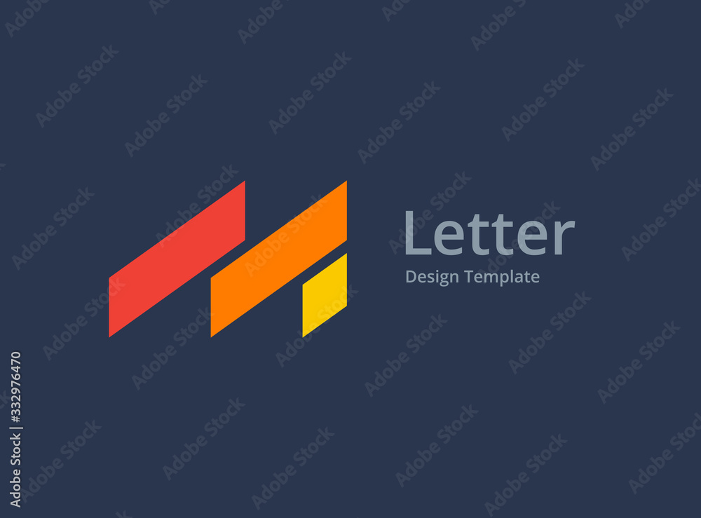 Letter M logo icon design template elements Stock Vector | Adobe Stock