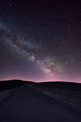Milky way in thw mountain