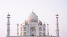 Taj Mahal Panorama At Agra, Uttar Pradesh,india