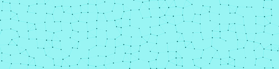 Network Mesh Procedural Art background illustration