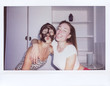 © guille Faingold/Stocksy - Best friends have fun with face masks.