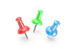 © GeniusMinus - 3D Rendering Push Pin on Background