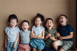 © MaaHoo Studio/Stocksy - Portrait of group of children
