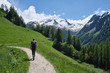 © Liam Grant Photography/Stocksy - Walking the Tour du Mont Blanc above Trient, Switzerland.