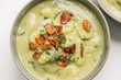 © Cavan Images - Potato and broccoli soup with bacon