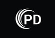 © BakiBullah - P D, PD Initial Letter Logo design vector template, Graphic Alphabet Symbol for Corporate Business Identity