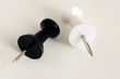 © Markus Kauppinen - thumbtacks on white background