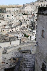 CItyscape of Matera Italy, World Heritage